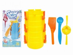 Игрушки для зимы 1 Toy Набор для лепки замков из снега 10 предметов