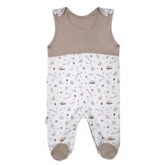 Боди, песочники, комбинезоны Little me Ползунки высокие Котики