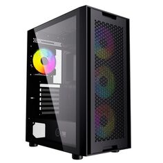 Корпус Powercase Alisio X4B чёрный (CAXB-L4)