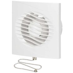 Вентилятор вытяжной настенный, выключатель, Viento, установочный диаметр 125 мм, 18 Вт, 240 м³/ч, Волна, ВИЕНТО В125СВ