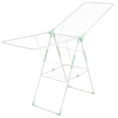 Сушилка для белья напольная, 21 м, 3 уровня, 210х51.5х93 см, складная, 30 прутьев, 15 кг, Nika, СБ8Б