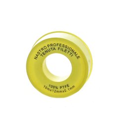 Лента ФУМ для воды, 10 м, 12х0.1 мм, малая, ProFactor, 4532