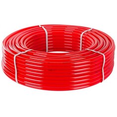 Труба для теплого пола диаметр 16х2 мм, PE-RT, красная, 100 м, Valfex, 10104116Р-0100