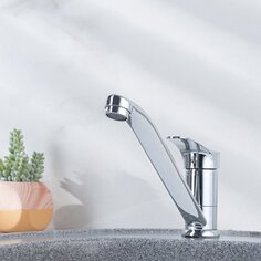 Смеситель для кухни, РМС, с картриджем, хром, SL86-004-25