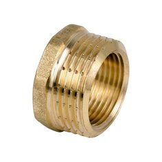 Футорка 1/2"х1", Г-Ш, латунь, наружная резьба, РосТурПласт