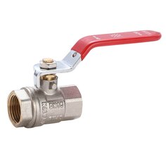 Кран шаровой 1", Г-Г, никель, DN 100/80, никель, РМС, Стандарт ГГР-25, РМС ГГР-25-С