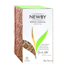 Чай зеленый Newby Зеленая Сенча 25 пакетиков