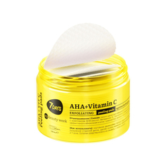 Пилинг-диски для лица 7 Days My beauty week отшелушивающие AHA+VITAMIN C 150 мл