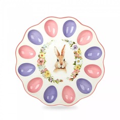 Блюдо на 12 яиц Certified Int. Весенний сад 31 см