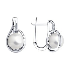 Серьги SOKOLOV из серебра с жемчугом