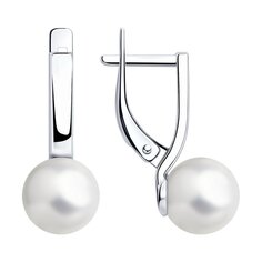 Серьги SOKOLOV из серебра с жемчугом