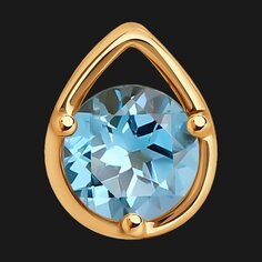 Подвеска SOKOLOV из золота с топазом