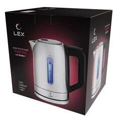Чайники чайник LEX LX 30018-1 2200Вт 1,7л металл серебристый