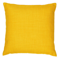 Аксессуары декоративные подушка Эшли 450х450х140мм рогожка/ткань Twist 10 желтый