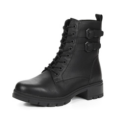 Ботинки Черные утепленные ботинки из экокожи Relife