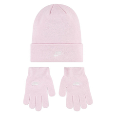 Шапка и перчатки Детский набор: шапка и перчатки Nike Lurex Futura Beanie Gloves Set