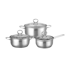 Набор посуды из нержавеющей стали Gipfel Sofia 0618