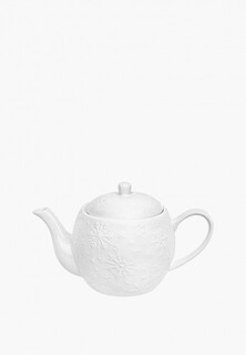Чайник заварочный Elan Gallery 900 мл, 22х12,5х13,5 см, Снежинки