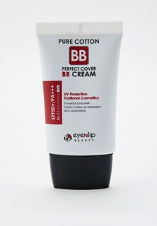 BB-Крем Eyenlip PURE COTTON BB PERFECT COVER, SPF50+/PA+++, 30 г