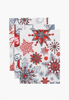 Набор кухонного текстиля La Peonia "Новогодняя сказка" 3 шт 48х60 см