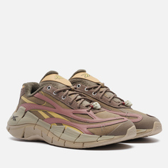 Кроссовки Reebok x Street Fighter Zig Kinetica 2.5, цвет коричневый, размер 39 EU