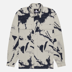 Мужская рубашка Edwin Winter Landscape, цвет бежевый, размер XL