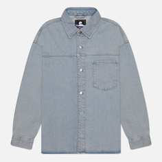 Мужская рубашка Edwin Mural Denim, цвет голубой