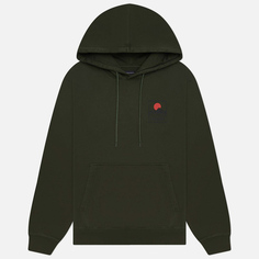 Мужская толстовка Edwin Sunset On Mount Fuji Hoodie, цвет зелёный
