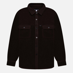 Мужская рубашка Edwin Jowen Overshirt, цвет коричневый, размер XXL