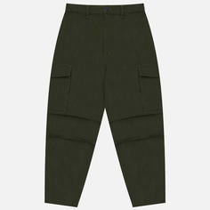 Мужские брюки Edwin Sentinel Back Sateen, цвет зелёный, размер S