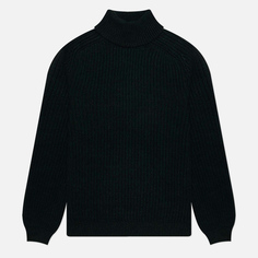 Мужской свитер Edwin Roni High Collar, цвет зелёный, размер XXL