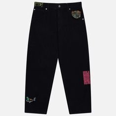 Мужские джинсы Edwin x Jonathan Castro Tyrell Pembroke Black Denim 13.56 Oz, цвет чёрный