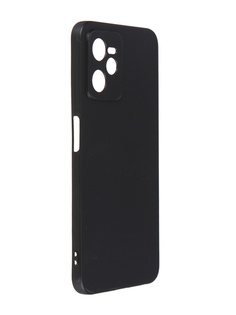 Чехол DF для Realme C35 Silicone Black rmCase-23