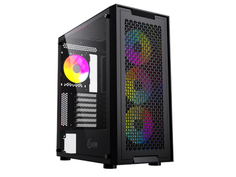 Корпус Powercase Attica X4B E-ATX без БП Black CAEB-L4