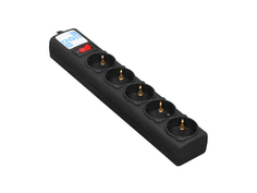 Сетевой фильтр Power Cube 5 Sockets 3m Black SPG5-С3