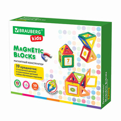 Набор для творчества BRAUBERG Магнитный конструктор MAGNETIC KIDS