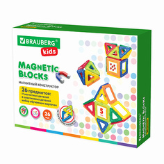 Набор для творчества BRAUBERG Магнитный конструктор MAGNETIC KIDS