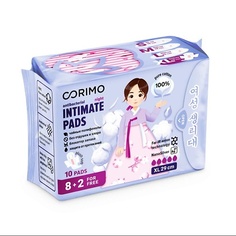 Прокладки гигиенические CORIMO Прокладки женские гигиенические впитывающие анатомической формы (XL - 29 сm) 10