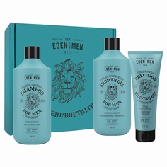 Для ванной и душа EDEN Подарочный набор шампунь FOR MEN+гель для душа FOR MEN+гель для бритья увлажняющий FOR MEN
