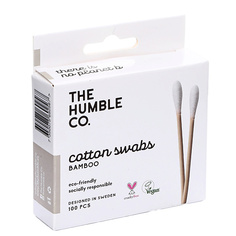 THE HUMBLE CO Ватные палочки натуральные бамбуковые белая вата