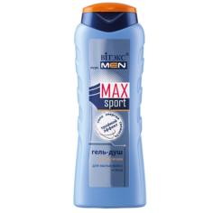 Гель для душа ВИТЭКС Гель-Душ для мытья волос и тела FOR MEN MAX Sport 400 Viteks