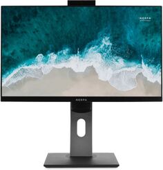 Моноблок 23.8 Nerpa SAIMAA I242-125G HAS i5-12500/16GB/512GB SSD/1920x1080 IPS/DVDrw/BT/WiFi/noOS+VESA/cam/cardreader/БП/black