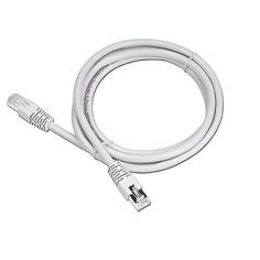 Кабель патч-корд U/UTP 5e кат. 1м BION BPC-U5E101-1M AWG 26 (7/0,16мм), CCA, многожильный, PVC, серый