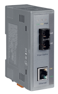 Медиа-конвертер ICP DAS NS-200FC CR Industrial 10/100 Base-T to 100 Base-FX Media Converter; 1 multi mode, SC connector (RoHS)