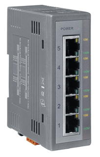 Коммутатор ICP DAS NS-205R CR Unmanaged 5-Port Industrial Ethernet Switch (RoHS)