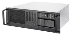 Корпус серверный 4U SilverStone SST-RM41-H08 3*5.25", 5*3.5"/ 4*3.5",2*2.5", 2.5", PCIe expansion slots, без БП, USB 3.1