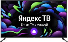 Телевизор LED Digma DM-LED50UBB31 50" Яндекс.ТВ черный 4K Ultra HD 60Hz DVB-T DVB-T2 DVB-C DVB-S DVB-S2 USB WiFi Smart TV