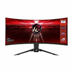 Монитор 34" ASRock Phantom Gaming PG34WQ15R2B 3440x1440, 1 мс, 550 cd/m, 3000:1, 178°/178°, VA, 165Hz, 2*HDMI, DP, HDR400, MM, Curved 1500R, Height ad