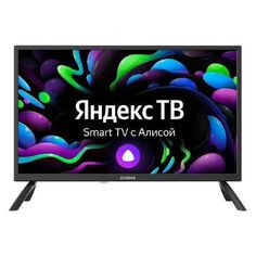 Телевизор LED Digma DM-LED24SBB31 24" Яндекс.ТВ черный HD 60Hz DVB-T DVB-T2 DVB-C DVB-S DVB-S2 USB WiFi Smart TV