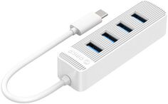 Разветвитель Orico TWU3-4A ORICO-TWC3-4A-BK-EP 4*USB-A 3.0, белый